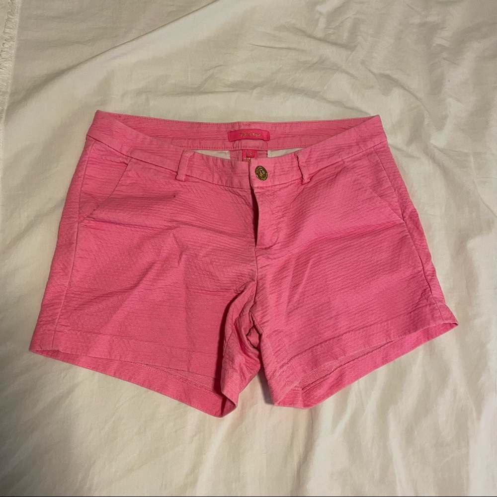 Lilly Pulitzer pink shorts